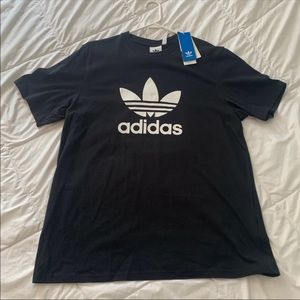 Adidas Trefoil Men’s T- Shirt Black Large